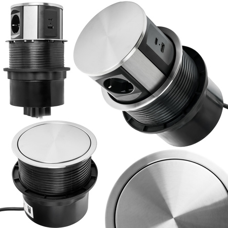 Gniazdo blatowe Spacetronik SPSRA51BS