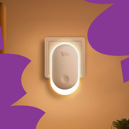 Lampka nocna automat sensor zmierzchu SR300