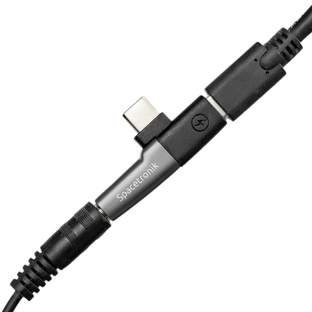Adaptérový kabel USB-C na jack 3,5 mm s USB-C SPU-A28