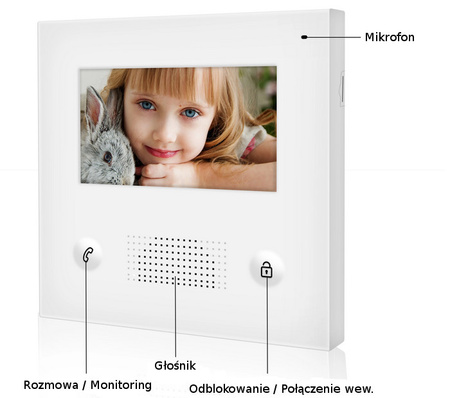 Monitor Smart 4.3" Spacetronik DiO SPD-M434TW