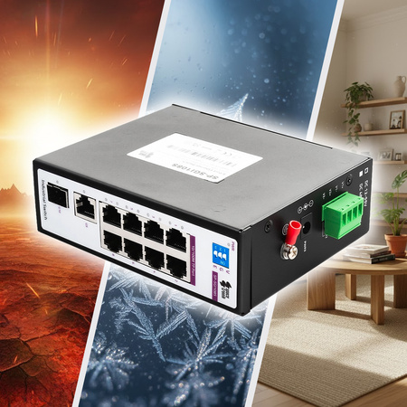 SWITCH 8-port SP-SGI108S Industrial SFP