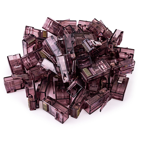 RJ45 Kat. 6 UTP Durchgangsstecker PT-RJ456UC-1 100St