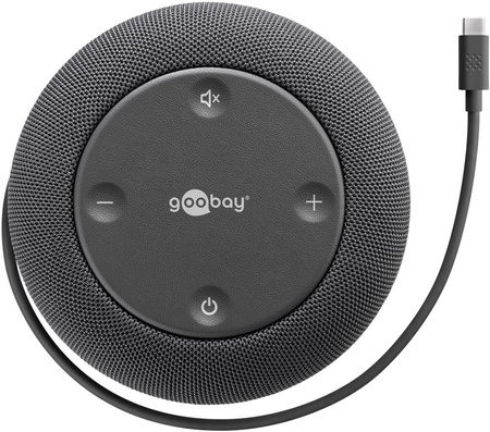 Mehrfachanschluss Goobay USB-C HDMI RJ45 USB SD AUX QI Spk