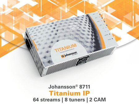 Titanium station 8711 8x TUNER SAT / 64 SPTS 2x CI