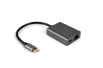 USB-C na USB-C + RJ45 víceportový SPU-M08 gigabitový