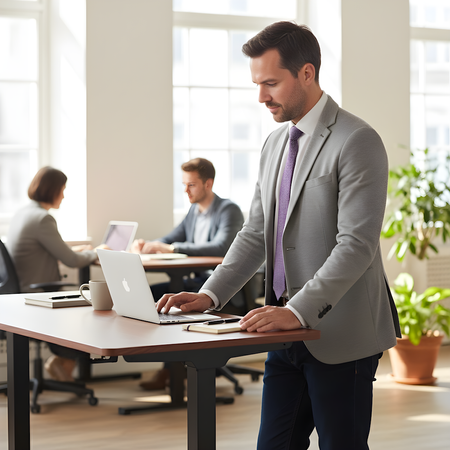 Spacetronik Moris 124BM 120x60 elektrický stůl