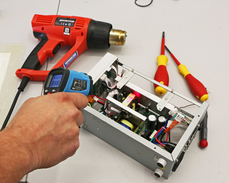 Pirometr Laserowy Bezdotykowy IR -50 +400°C 4935