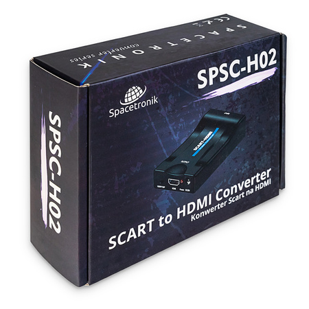 Spacetronik SPSC-H02 SCART to HDMI converter