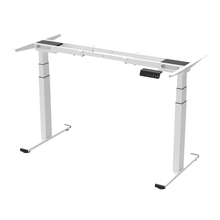 Elektryczny stelaż biurkowy Spacetronik SPE237W z regulacją wysokości