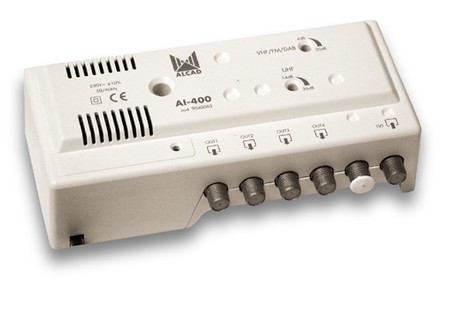 Alcad AI-400 28dB broadband home amplifier