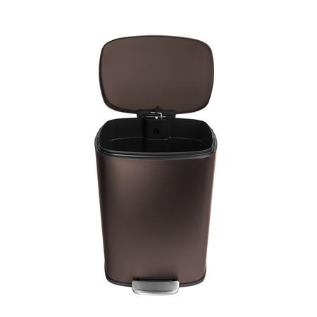 Funky Trash Can Brown Black Spacetronik Pojedynczy