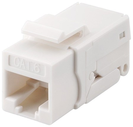 Złącze Keystone RJ45 CAT 6 UTP 250MHz Snap-In