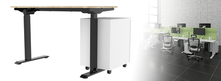 Spacetronik SPE-233B electric desk stand