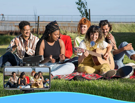 Bezdrátový mikrofon s nabíjecím pouzdrem M5 Pro