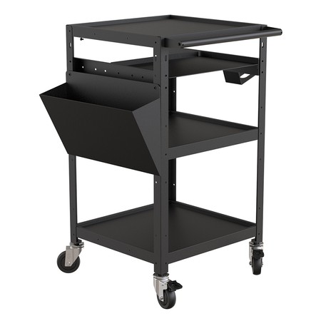 Spacetronik SPC-140B pedestal cart on wheels