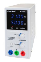 PeakTech 6225A 30V 5A lab power supply