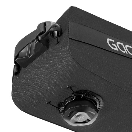 Fahrradtasche mit Rücklicht NEST200 dunkelgrau