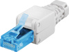 RJ45 8P8C CAT6a self-locking network connector Goobay