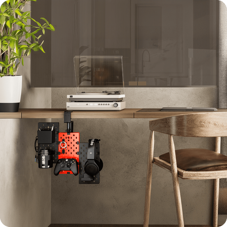 Příslušenství pro držitele perforovaná deska SPB-153R, červená/černá