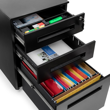 Spacetronik SPC-130B pedestal under-desk cabinet