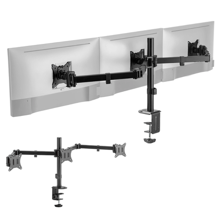 Zestaw ergonomiczny uchwyt monitor laptop lampa Glow adapter