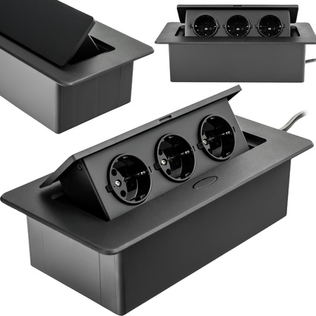 Gniazdo blatowe otwierane Spacetronik SPS-D33B V3