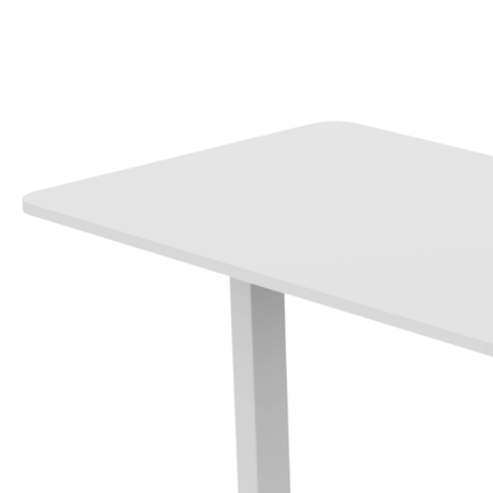 Biurko Elektryczne Białe 100x60 SPEO125WW Kompaktowe i Stylowe