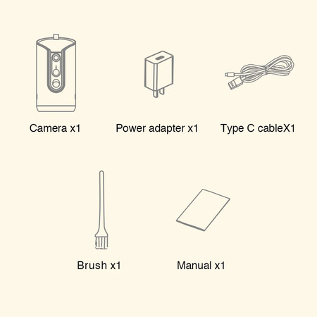 Solárna vonkajšia kamera Tuya Aosu SL-C9L