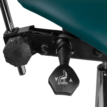 Ergonomiczny hoker regulowany SELLA niebieski