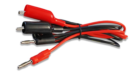 5A test leads for PeakTech 7035 power supplies