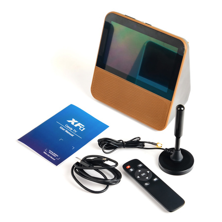 Mini prenosný televízor 7" DVB-T2 DAB+ FM H.265 Z