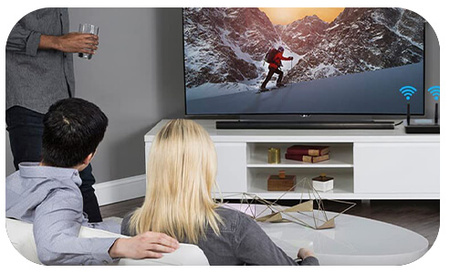 B03+ Bluetooth Transmitter Receiver with LCD 50m