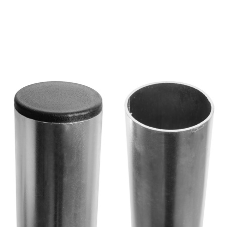 Balcony stand bent L-50cm left with cibs