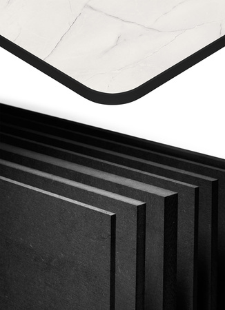 Blat biurka uniwersalny 138x65x1.2cm Marmur Gelato