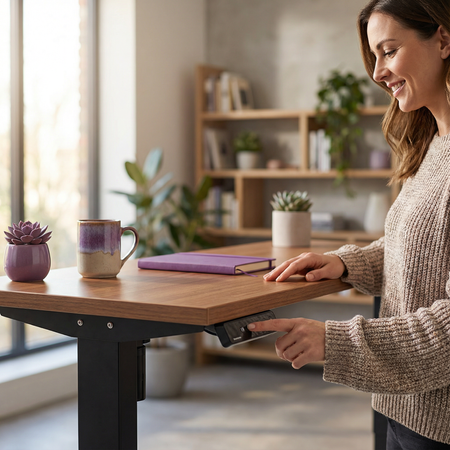 Spacetronik SPE-141B electric desk stand