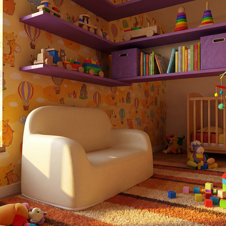 Sofa dziecięca Spacetronik XD SPC-XD24C Waniliowy beż