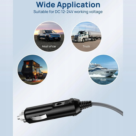 Spacetronik SSK4 Kabel zasilania samochodowego 5 m