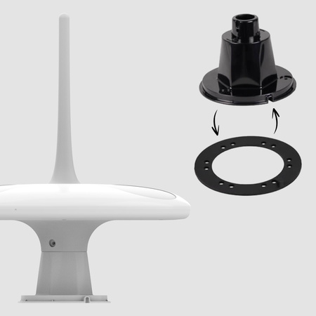 Všesměrová anténa DVB-T2 Spacetronik UFO 4K LTE 360