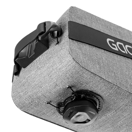 Fahrradtasche mit Rücklicht NEST200 hellgrau