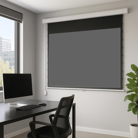 Elektr. ekran projekcyjny napinany ALR 120" 16:9