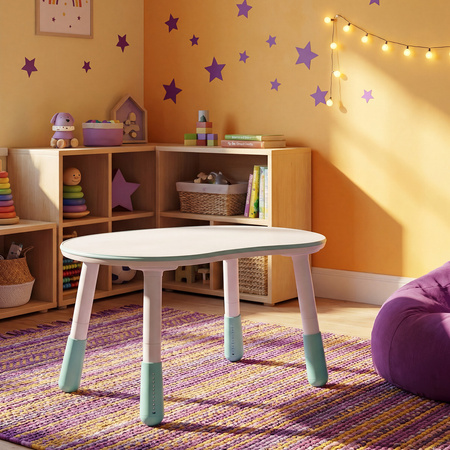 Zestaw mebli dziecięcych Spacetronik – stolik SPEX201 i sofa SPC-XD-23 niebieski