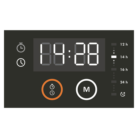 Doniczka do roślin z wyświetlaczem LCD SPGC10W