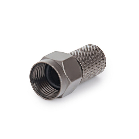 Spacetronik TV-FT02B schraubbarer F-Stecker 100 Stk.