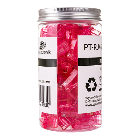 Priamy konektor RJ45 cat6 UTP PT-RJ456UPK-1 100ks