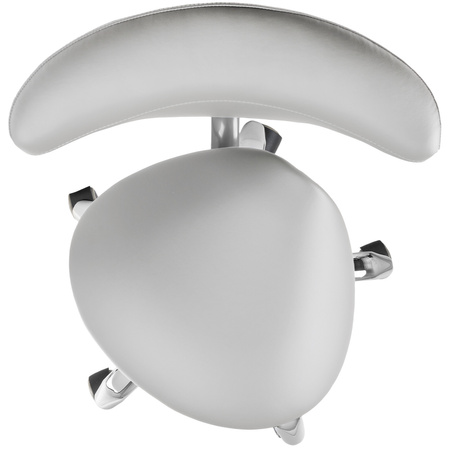 Ergonomiczny hoker regulowany SELLA biały