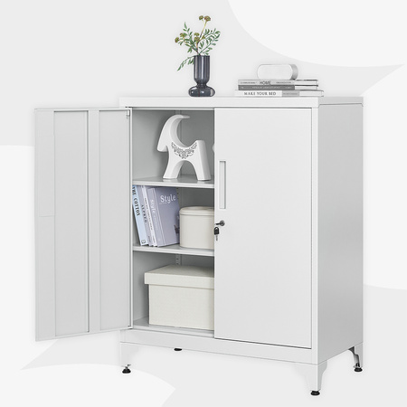 Szafka metalowa z zamkiem Spacetronik SPC-160G