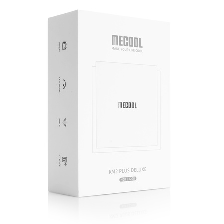 Android TV BOX MECOOL KM2 Plus Deluxe 4K Wi-Fi 6