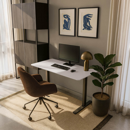 Blat MDF malowany proszkowo160x80x2.5 Latte Royale