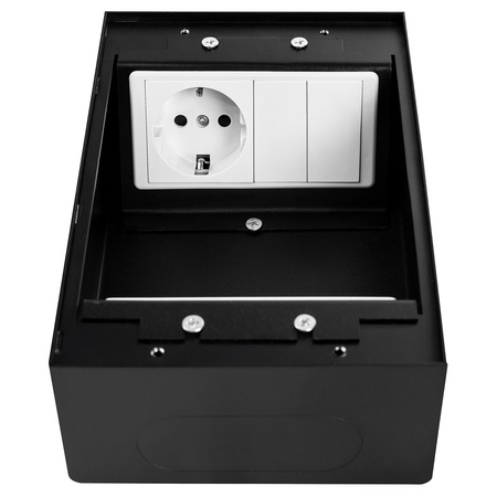 Gniazdo podłogowe puszka Spacetronik SPS-W22B_S3