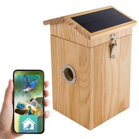 Bird nesting box with WiFi camera App SP-BF01